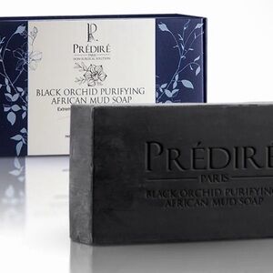 Prédiré Black Orchid Purifying African Mud Soap - NIB
